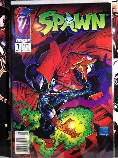 Spawn 1 Newsstand Upc May 1992 Image Mcfarlane Marvel Dc Marvel