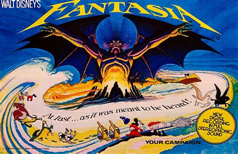 Fantasia Walt Disney 1940 Campaign Press Book Flickr