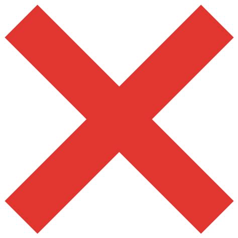 Emoji Cross Mark