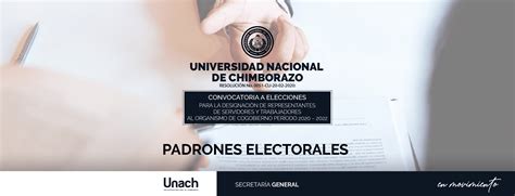 El elector se dirigirá a la mesa electoral que le fue asignada y que consta en el padrón electoral en el caso de los extranjeros, deben estar inscriptos en los padrones de las municipalidades. PADRONES ELECTORALES » Universidad Nacional de Chimborazo