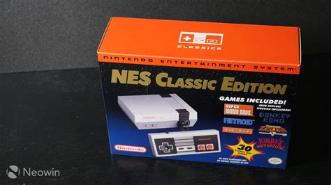 The Nes Classic Edition Will Be Back In Stock Next Month Neowin