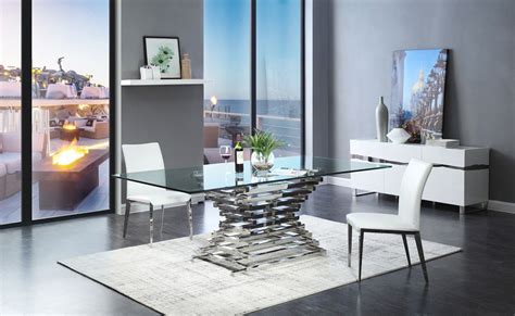 Glass Dining Table Modern Dining Room Tables Glass Dining Room Table