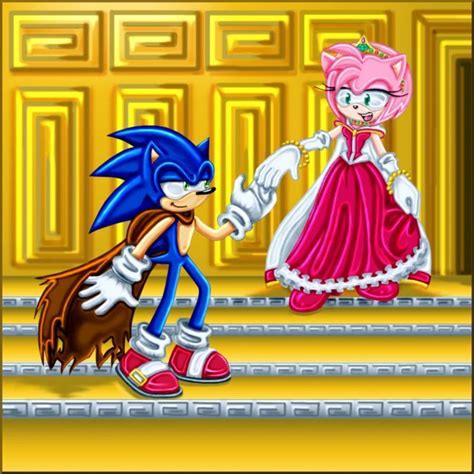 Sonamy Sonic The Hedgehog Fan Art Fanpop