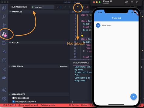 Run First Flutter App How To Run Flutter App In Android Studio Hot