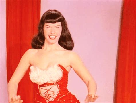 Bettie Page Dance  Find And Share On Giphy