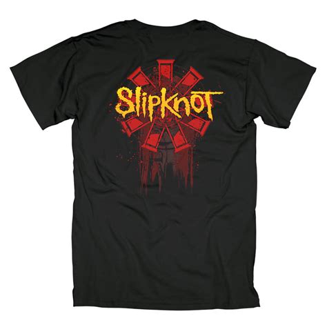 Us Slipknot Execute T Shirt Metal Rock Band Graphic Tees Wishiny
