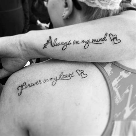 55 Awesome Mother Daughter Tattoo Design Ideas Tattoos For