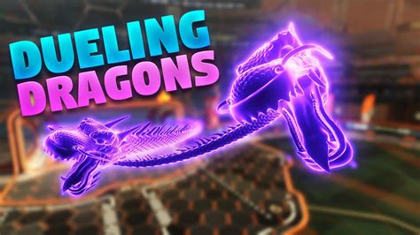 New Painted Dueling Dragons Showcase On Rocket League Unreleased Item