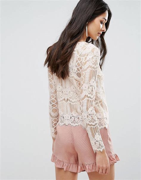 Love This From Asos Lace Top Long Sleeve Long Sleeve Lace Long