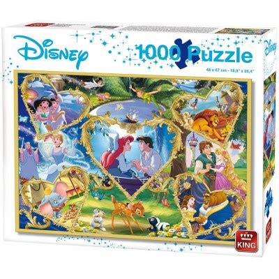 Somon makes a fortune by inventing the jigsaw puzzle. Puzzle Disney - Movie Magic King-Puzzle-55829 1000 pieces ...