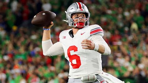 Kyle Mccord Transfers To Syracuse After Year As Ohio States Qb1 Espn
