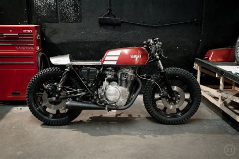 Famous men and their motorcycles. Low Fast Famous : Photo | Yamaha cafe racer, Cafe racer ...