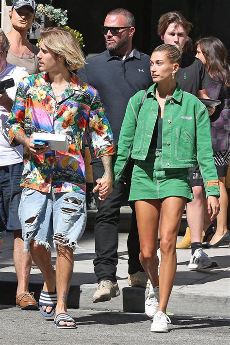 justin bieber and hailey bieber s perfect couple fashion goals