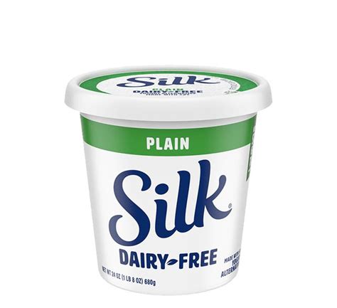 Plain Soy Dairy Free Yogurt Alternative Silk Dairy Free Yogurt