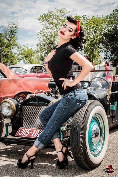 Lucky Devil Pin Ups There S More Then One Way To Light A Smoke Model Vanessa E