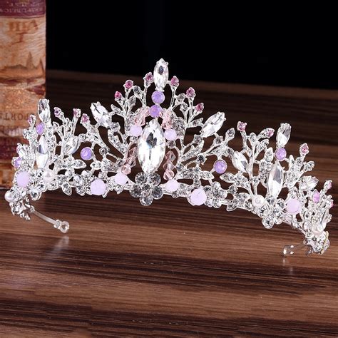 Pink Crown Princess Crystal Ballet Tiara Arabesque Life