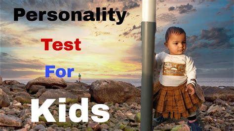 1 Minute Kids Personality Test Kids Fun Activity Youtube