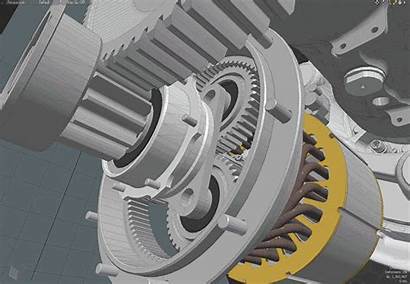 Planetary Gear Gears Mechanical Compound Engineering Automatic