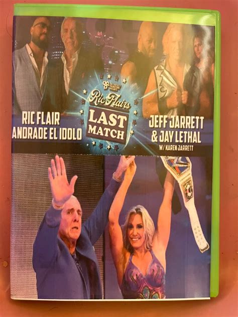 Ric Flairs Last Match Wrestling Dvd FREE SHIPPING Etsy