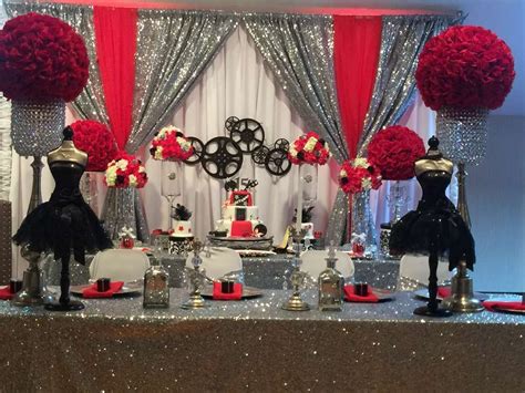 Hollywood theme party walk the red carpet in your very own hollywood party. Hollywood Quinceañera Party Ideas (With images ...