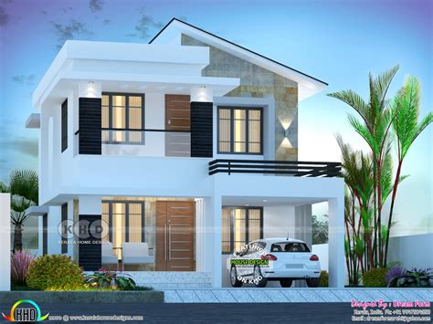 3 Bedroom 1750 Sqft Beautiful Modern Home Design Kerala Home Design