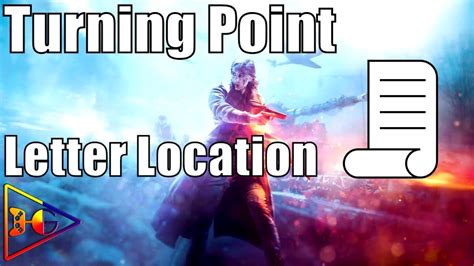 The full play through of the *the last tiger' war story* with my quick review on it plus all the locations to all the letters and tips to complete certain challenges *below!* recorded using a gtx980 on ultra settings @ 1080p/60fps. Battlefield V (5) - Turning Point - All Letter Locations ...