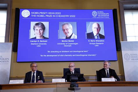 Nobel Prize For Chemists Who Made Molecules Click Ap News
