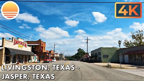 🇺🇸 4k60 Livingston Texas To Jasper Texas 🚘 Drive With Me Youtube