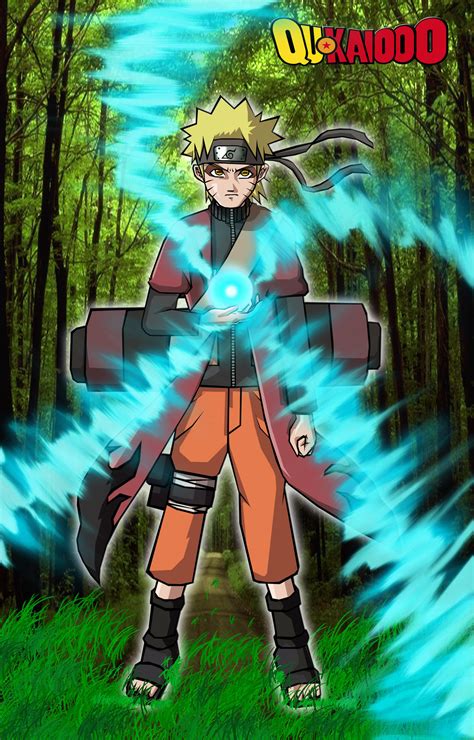 Naruto Sage Mode Colored By Qukai415 On Deviantart
