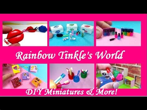 Rainbow Tinkles World Diy Crafts Miniatures And More