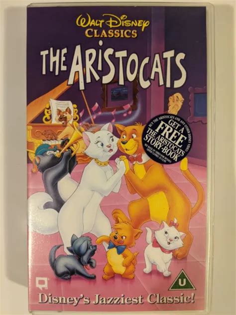 WALT DISNEY CLASSICS The Aristocats VHS Classic Animation Tested Working PicClick UK