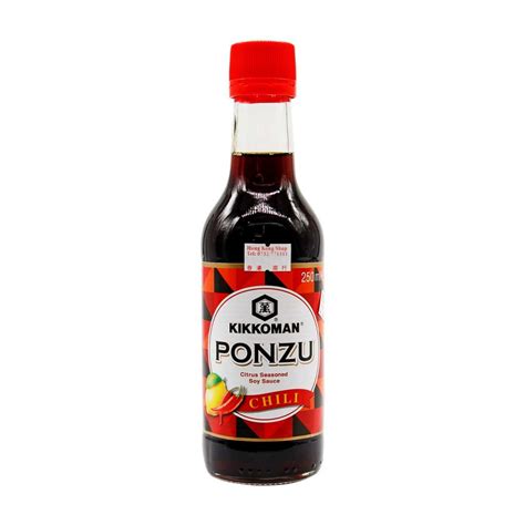 Ponzu Chili Sauce Kikkoman 250ml Online Kaufen Hongkongshopat