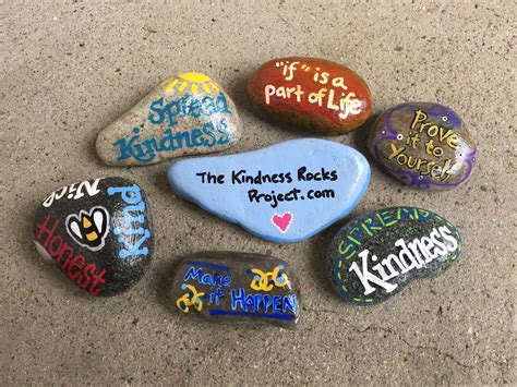 Hand Painted Rocks By Caroline The Kindness Rocks Project Rock