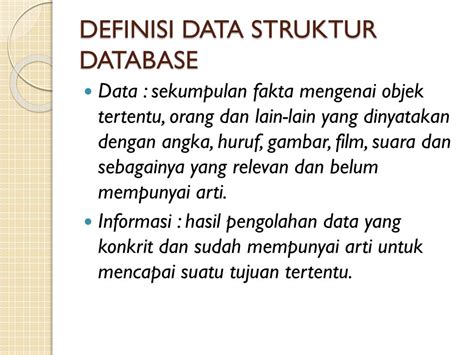 To create a report on all of the objects in a database, click the all object types tab. Struktur Database / Struktur hierarchical adalah sebuah ...