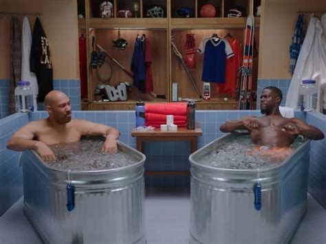Kevin Hart Interviews Athletes And Lavar In Ice Baths In New Series