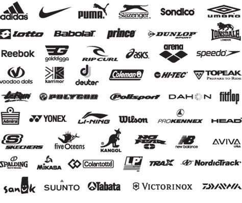 Sportswear Brand Logos Sports Brand Logos Clothing Brand Logos