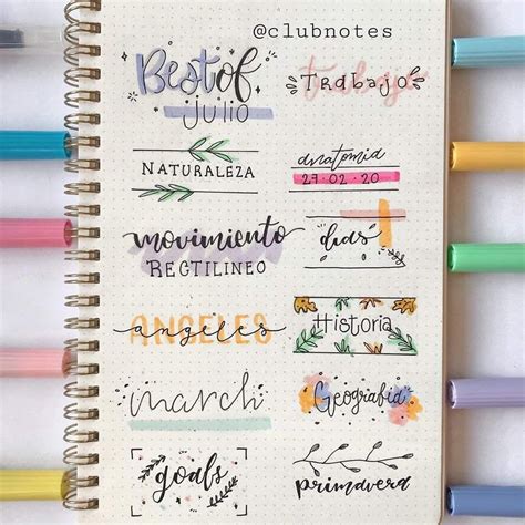 Titulos Bullet Journal Lettering Ideas Bullet Journal Writing Bullet Journal Mood