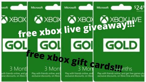 Free Xbox Live Gold Codes Youtube