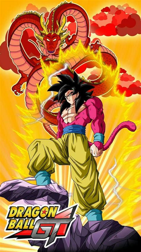 Imagenes De Dragon Ball Gt Goku Fase 4 Canvas Mojo