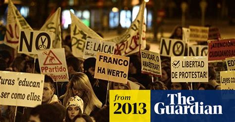 Spanish Government Drafts Strict Anti Protest Laws Spain The Guardian