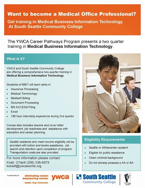 Maybe you would like to learn more about one of these? ConnectUp: Free Job Training Programs in Office Occupations and Medical Business Information ...