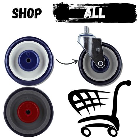 Complete Range Of Wheels And Casters All Products Shopping Cart Wheels