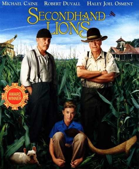Charming family movie for tweens and up. Secondhand Lions (With images) | Lion movie, Secondhand ...