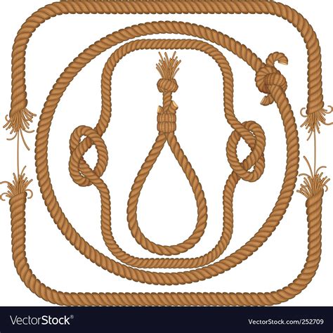 Ropes Royalty Free Vector Image Vectorstock