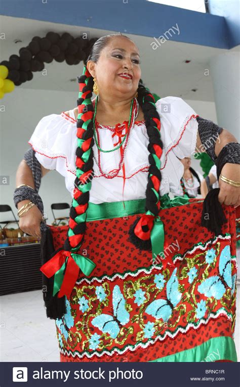 Mexican Dancer With Traditional Dress From Guanajuato