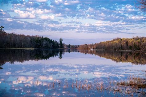 Natures Reflections In The Early Morning Hours Image Free Stock