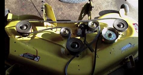 Step By Step Guide How To Replace The Belt On A John Deere 160 Riding