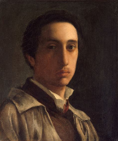 The metropolitan museum of art, new york. Edgar Degas - "Only when he no longer knows what he is ...