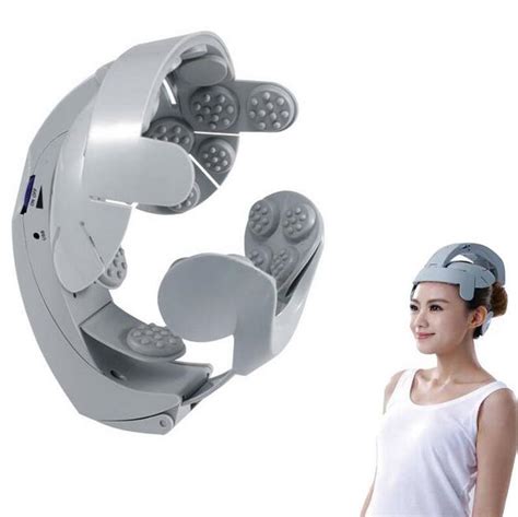 Electric Head Massage Device Multifunctional Vibration Massage Machine Acupuncture Points Scalp