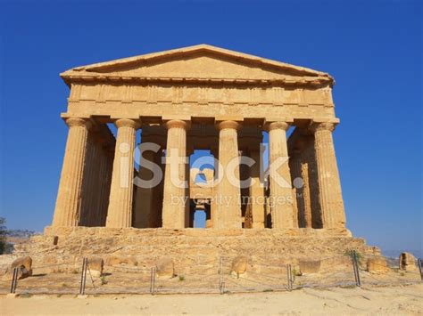 Greek Ruins Stock Photo Royalty Free Freeimages